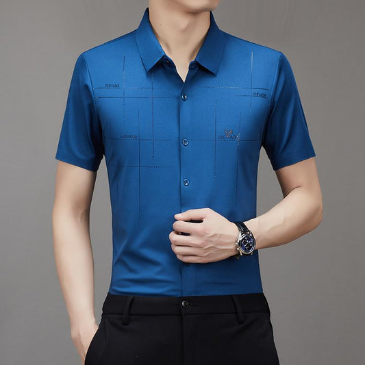 🔥Hot Sale £19.99💥 Men's Ice Silk Business Shirt(50% OFF)
