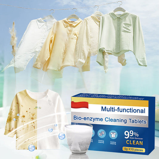 ⏰Limited Time Offer- ONLY £2.39 FOR 10PCS🔥Multi-functional Bio-enzyme Cleaning Tablets