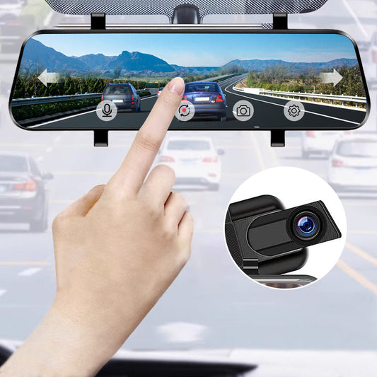 🔥Hot Sale 80%🔥10" HD Multi-Function Touch Screen Car Recorder ✈ Free shipping🔥