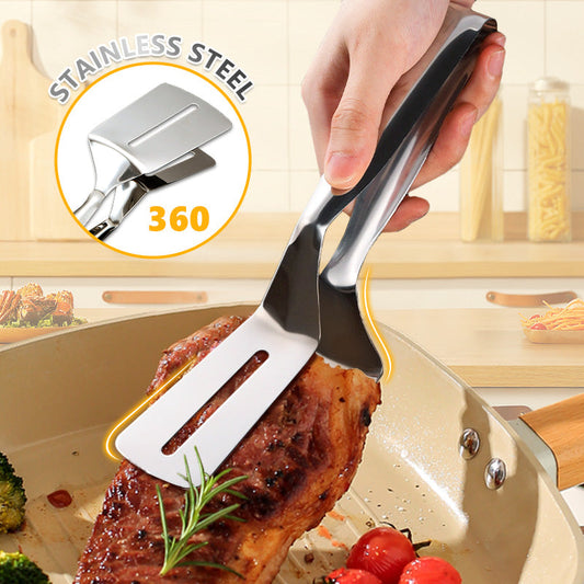 🔥Hot Sale!🔥 Buy 2 Get 1 Free Food Grade Stainless Steel Double Sided Spatula Clips