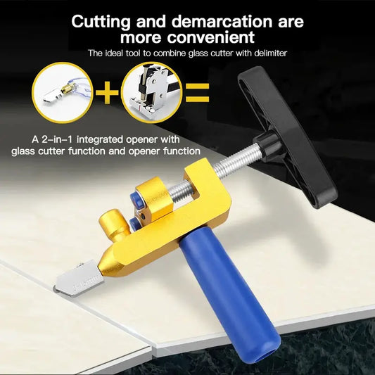 🔥🔥Professional 2-in-1 Ceramic & Glass Tile Cutter