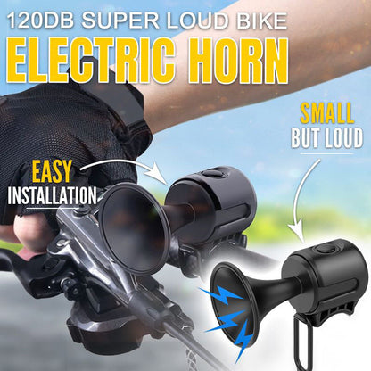 🔥Only 1% of stock left - sold at 50% off🔥Pousbo® 120dB Super Loud Bike Electric Horn