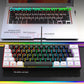 Compact 61-Key RGB Luminous Translucent USB Keyboard