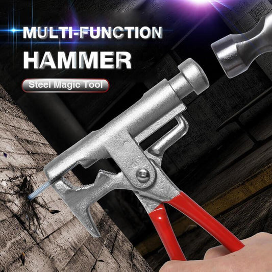 🔥Hot selling🔥 High Carbon Steel Multi-Tool Hammer, Steel Magic Tool