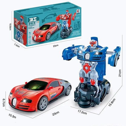 Hot Sale🔥Automatic Obstacle Avoidance Electric Transformer Toy Car