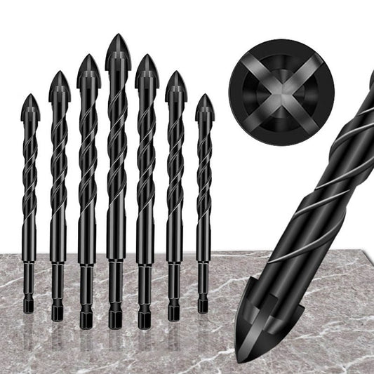 💥Hot Sale Buy 2 Get 1 Free⌛4-Edge Cross Drill Bit Set