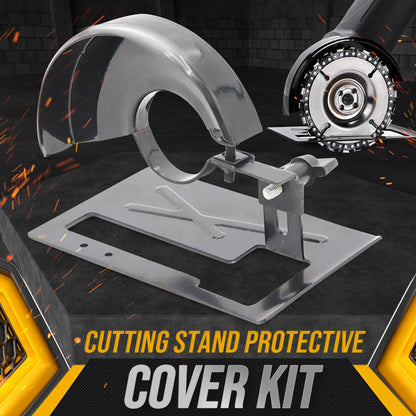 🔥Hot Sale🔥High Carbon Steel Angle Grinder Cutting Stand Shield Kit