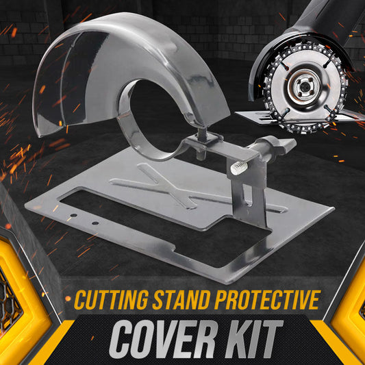 🔥Hot Sale🔥High Carbon Steel Angle Grinder Cutting Stand Shield Kit