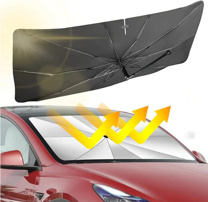 🔥🔥2024 Hot Car Windscreen Sunshade - Folding Windscreen Car UV Protection (Thermal Protection)🔥🔥