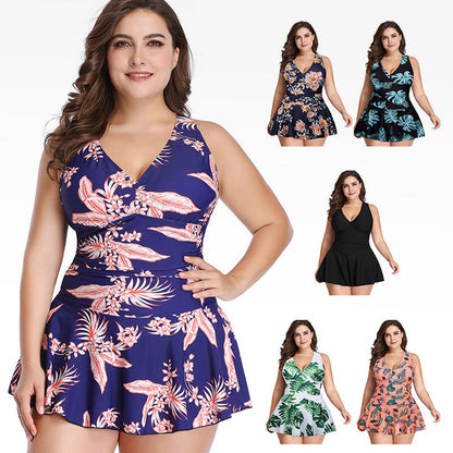 🎁2024Hot Sale🎁🔥 49% OFF🔥Women's Plus Size One-piece Beach Swimsuit