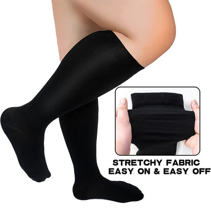 Plus Size Super Stretch Compression Socks