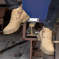 🔥Great price reduction for a limited time! Was 99.99, now 29.99/pair 🔥 Lightweight Men's Steel Toe Shoes ✈️