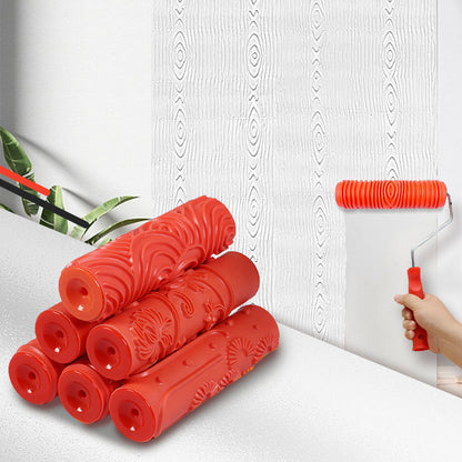 🔥40%OFF🔥Embossing Texture Patterned Paint Roller for Wall Decoration