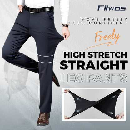 🔥Hot Sale🔥High Stretch Straight-Leg Pants