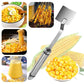 🔥Long Handle Stainless Steel Corn Stripping Tool