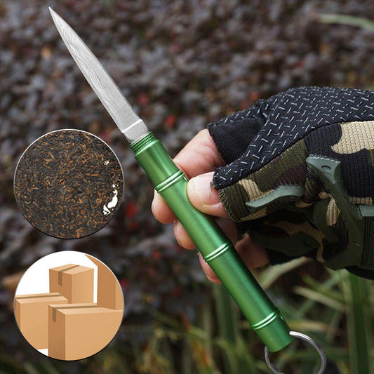 🔥Buy 1 Get 1 Free -Creative Outdoor Portable Bamboo-shaped Knife