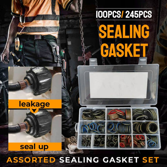 🔥2024 Hot Gadgets🔥100pcs/ 245pcs Assorted Sealing Gasket Set